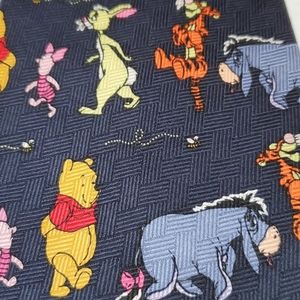 Disney Winnie the Pooh and Friends mens Tie.